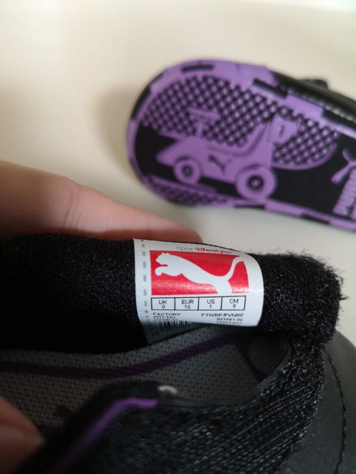 Basket bébé 16 puma - photo numéro 3