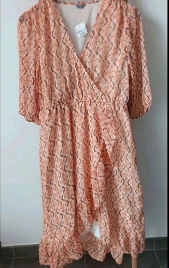 Robe doublée imprimé 38