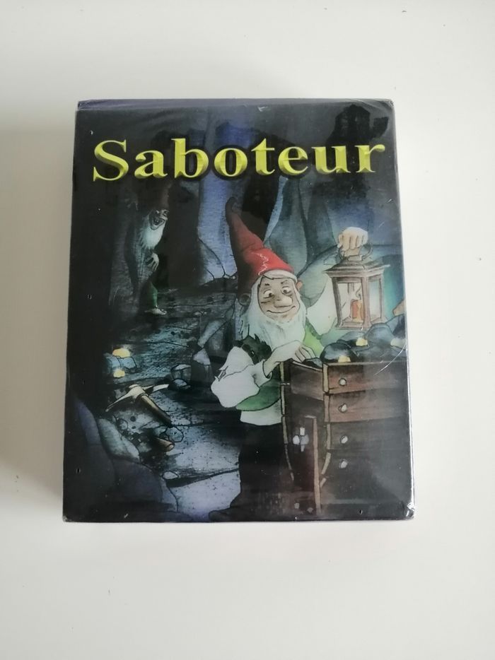 Saboteur jeu de société cartes jamais utilisée et blister