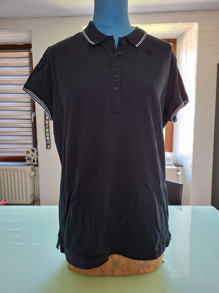 Polo bleu Kariban Taille XXL