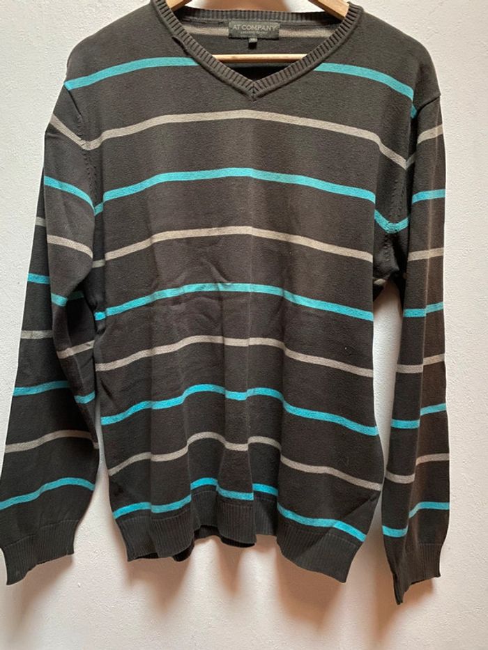 Pull à rayure