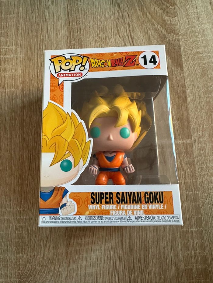 Pop dragon Ball z super saiyan goku