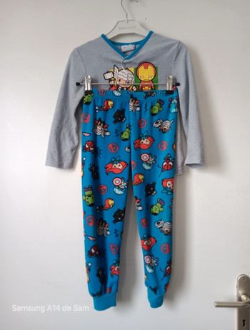 Pyjama polaire avengers 4-5ans