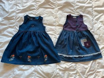 Lot de 2 robes sans manches 23 mois