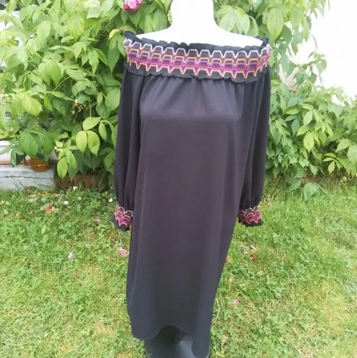 robe tunique taille unique - uniq - 100% polyester ( mesures dans l'annonce) - photo numéro 5