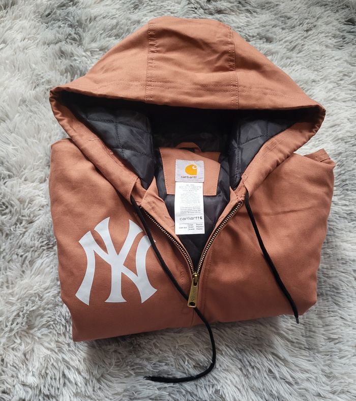 🍂 Veste Rework Carhartt x NY Yankees (Taille L) | Neuve ! 🍂 - photo numéro 9