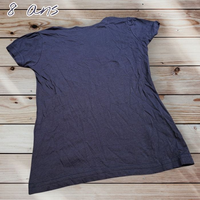 💥👕 Tee-shirt bleu « AMOUR » – 8 ans – style canon 👕💥 - photo numéro 2