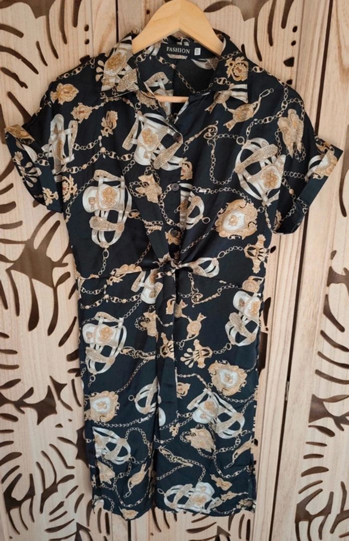 Robe imprimée chaines T S/M Fashion - photo numéro 7