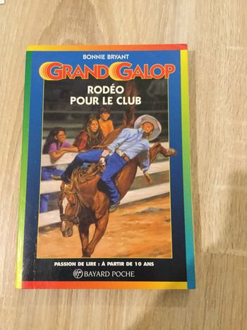 Livre grand galop rodéo pour le club