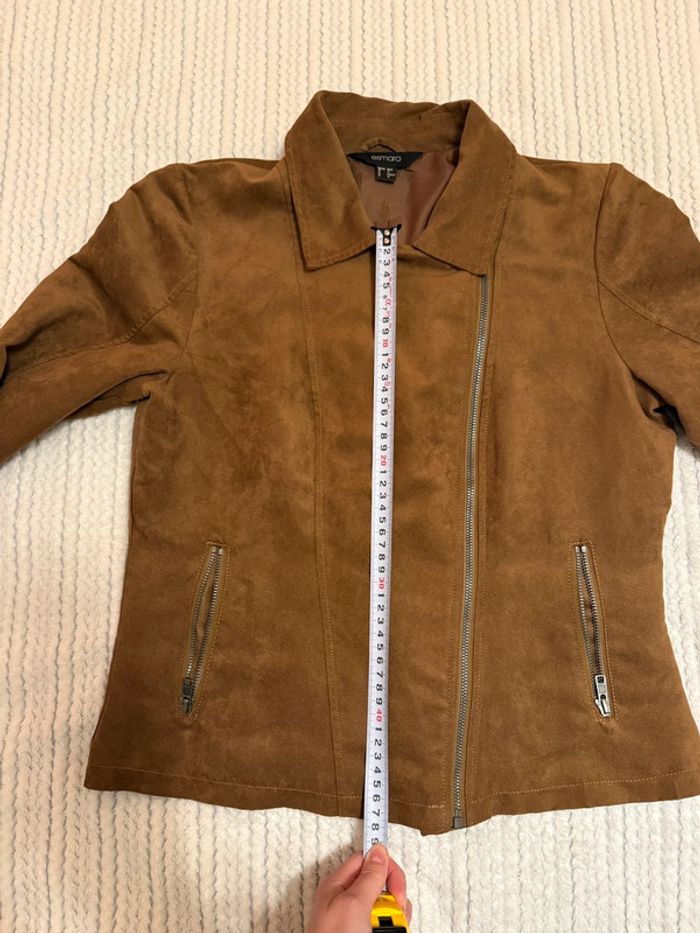 Très joli Perfecto brun / Taille 40 - photo numéro 11