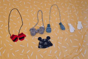 Lot gants garçon