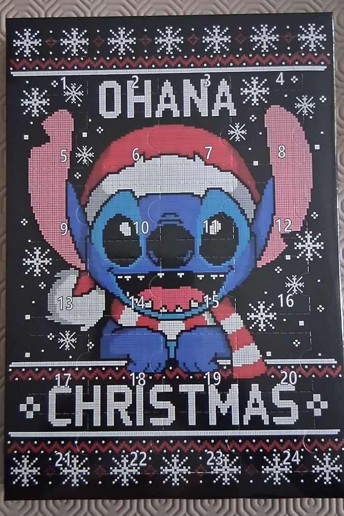 Calendrier de l'avent stitch