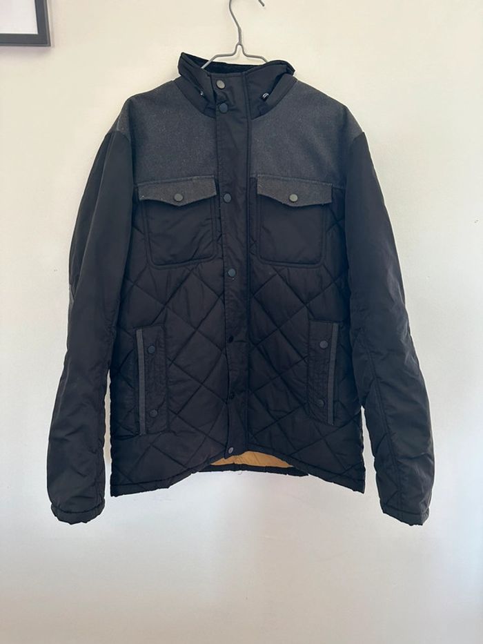 Manteau sunvalley noire matelassé