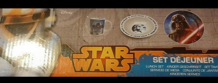 Set petit déjeuner  star wars  Disney - photo numéro 6