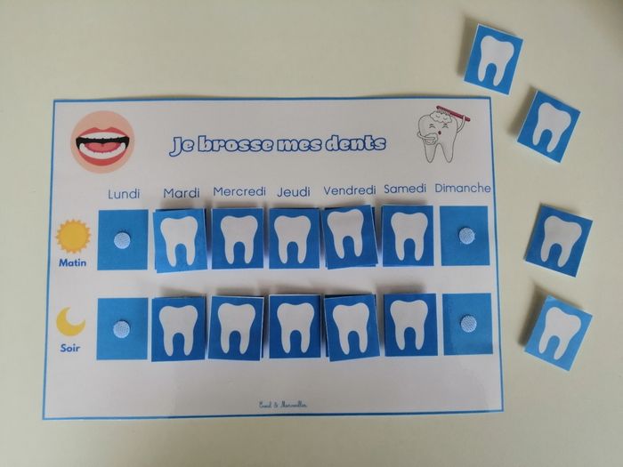 Routine je brosse mes dents - photo numéro 2