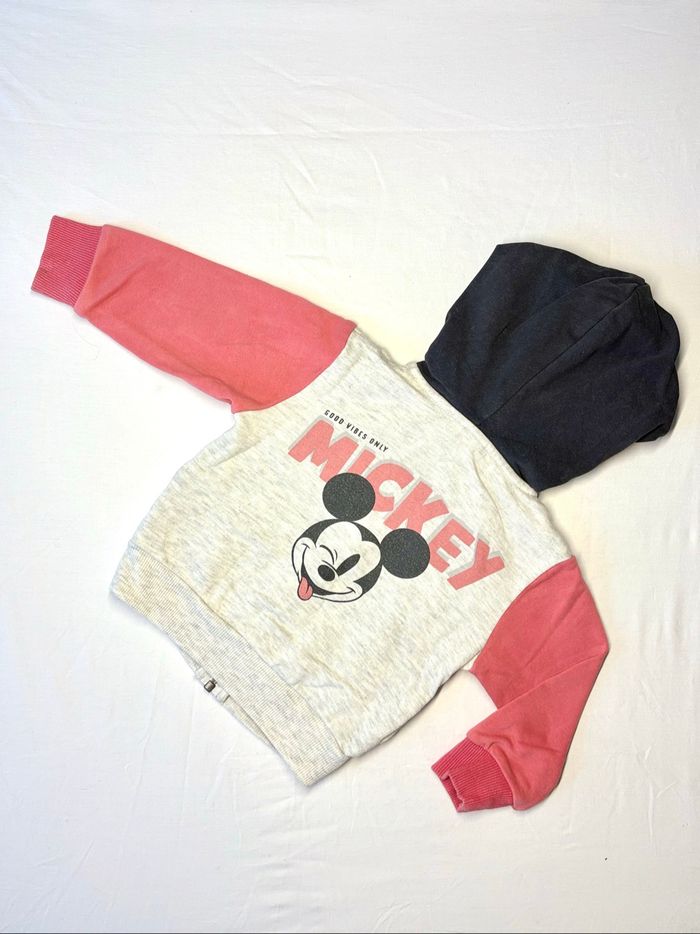 Veste à capuche Mickey Mouse – Disney – 9 mois - photo numéro 2