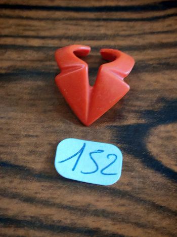 laymobil vintage col V marron corail