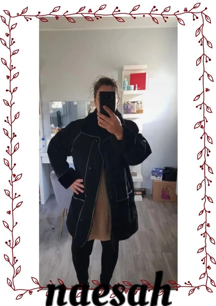 Manteau en Cuir Vintage - photo numéro 5