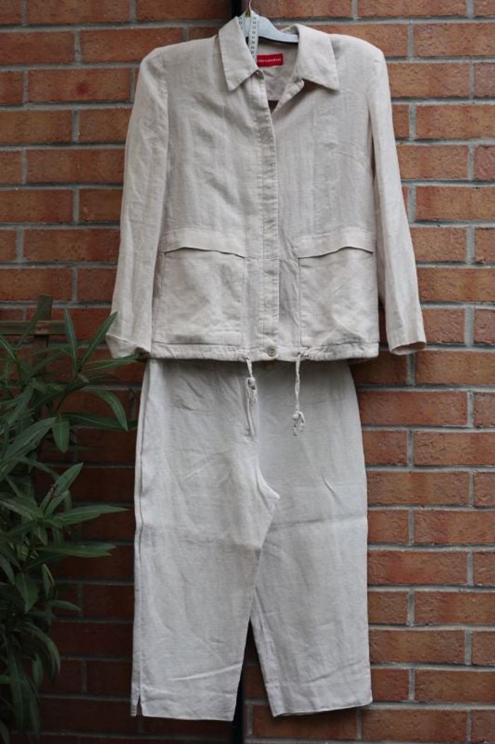 Tailleur veste et pantacourt