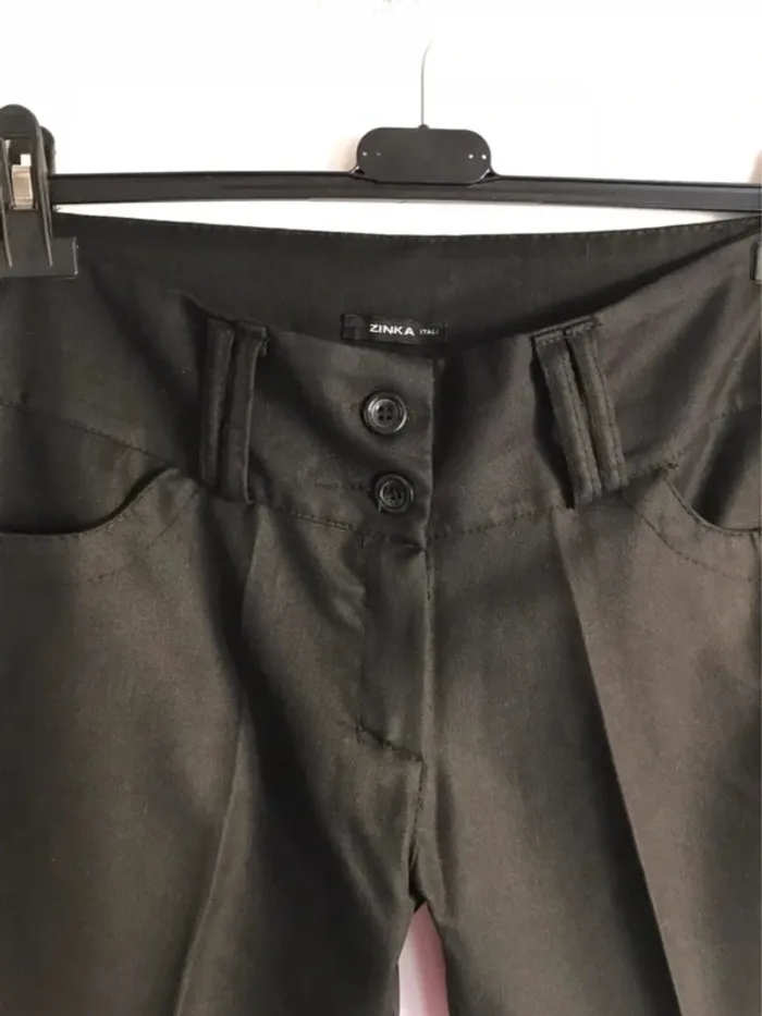 Pantalon noir chic Zinka taille 40 - photo numéro 3
