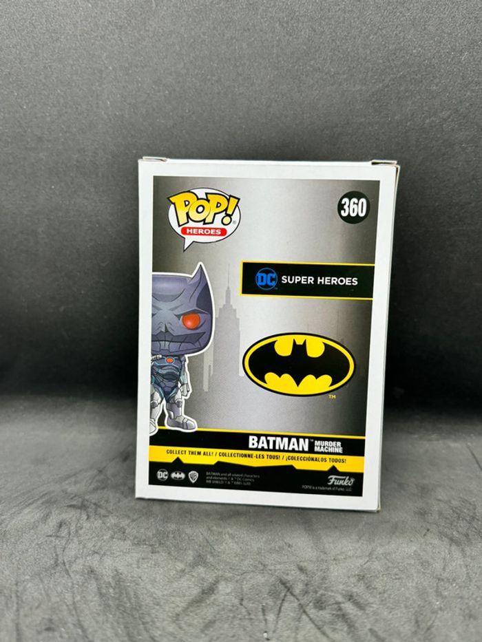 Funko pop dc comics Batman 360 Glow Chase Hot Topic - photo numéro 4
