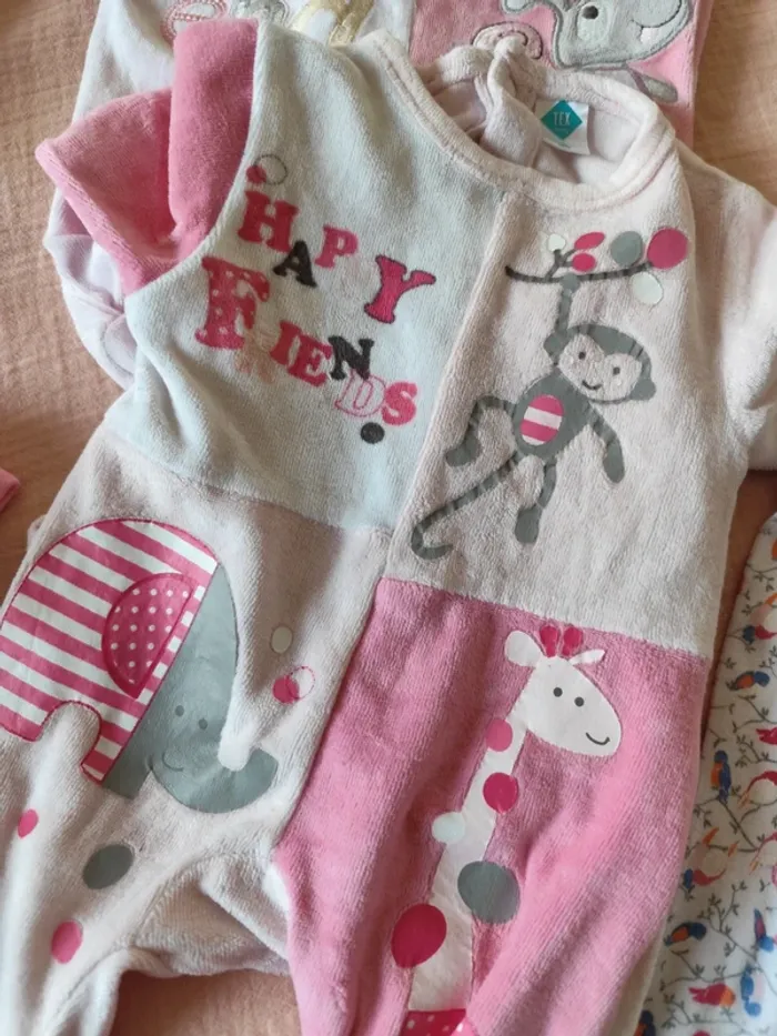 Lot vêtements pour bébé fille naissance - photo numéro 7