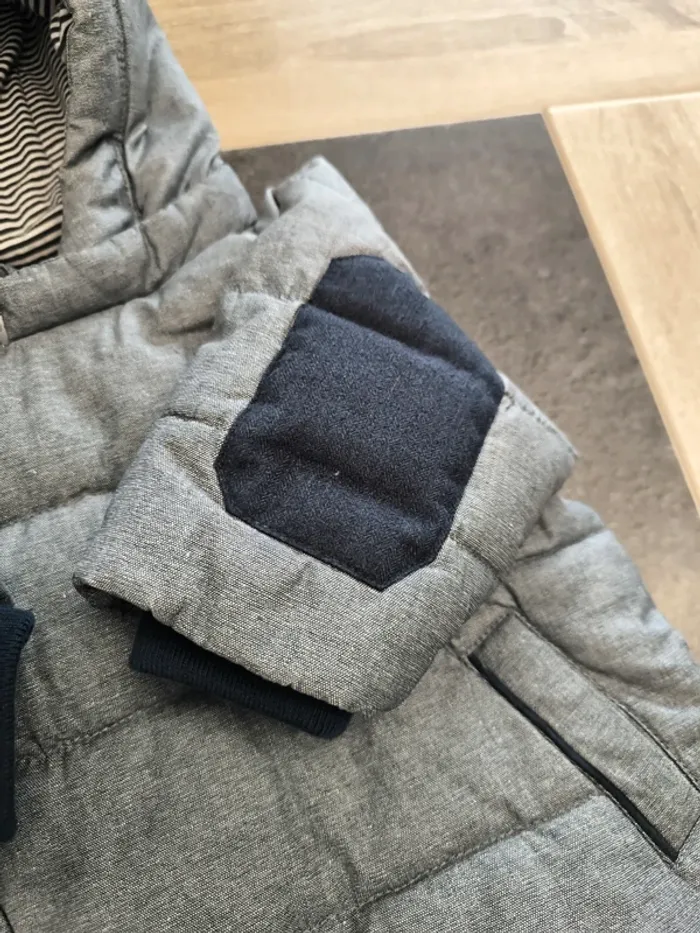 Manteau intérieur polaire garçon 6 mois obaibi et - photo numéro 3