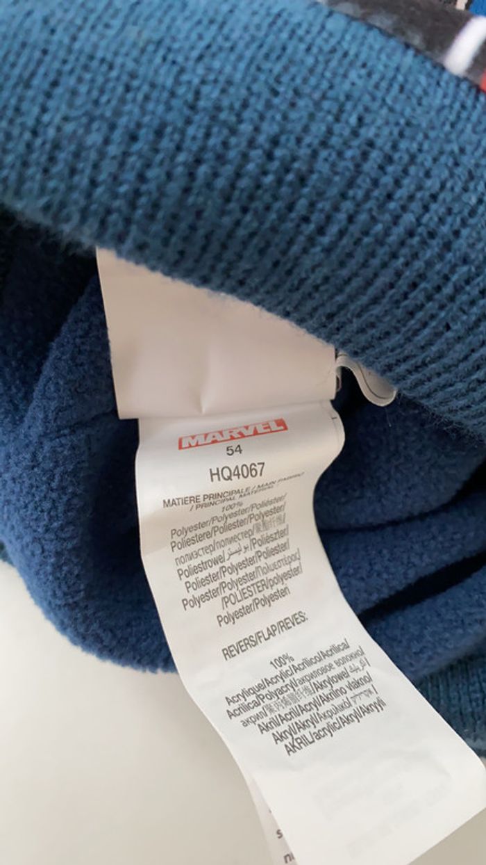 Bonnet Marvel Spiderman taille 54 neuf - photo numéro 3