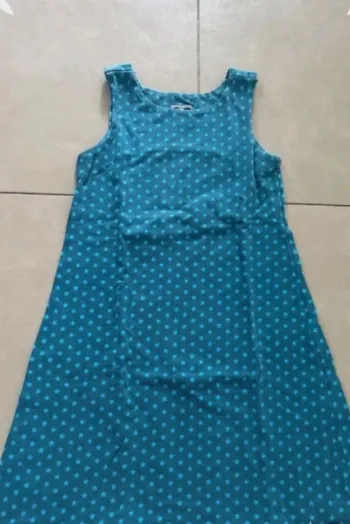 💙 Chemise de nuit fille – Taille 12 ans – Fait main 💙