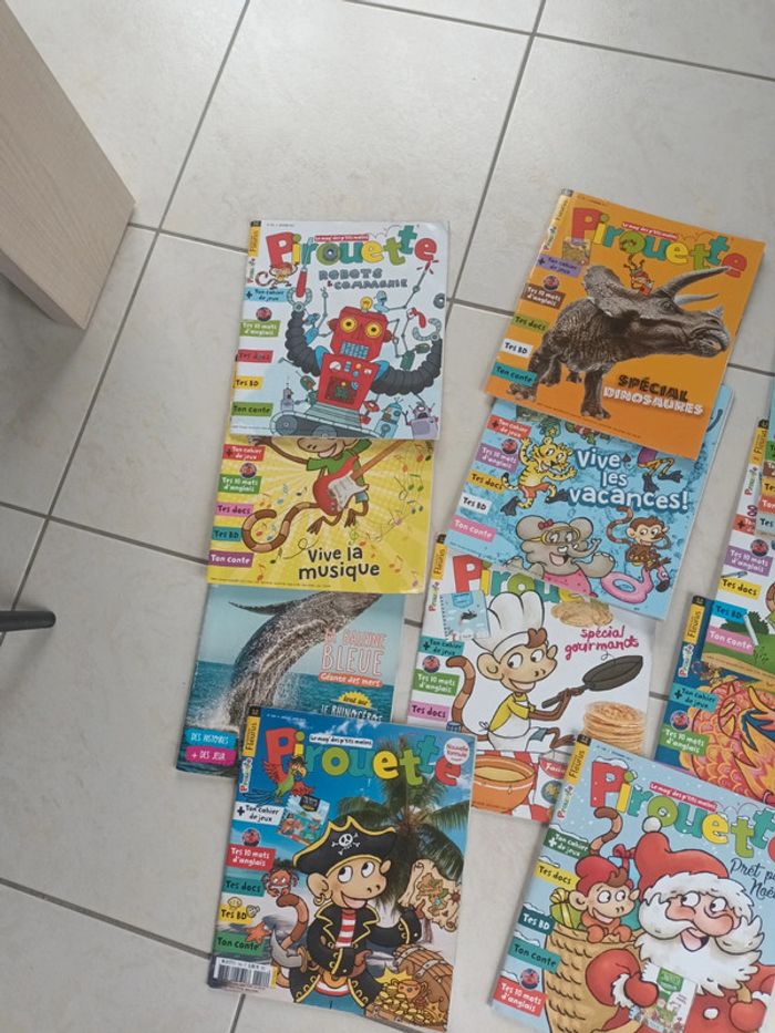 Lot de 11 magazines Pirouette pour enfants de 5 à 8 ans - photo numéro 3