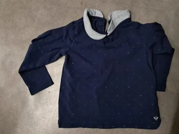 haut tee shirt manches longues fille 3 ans obaibi