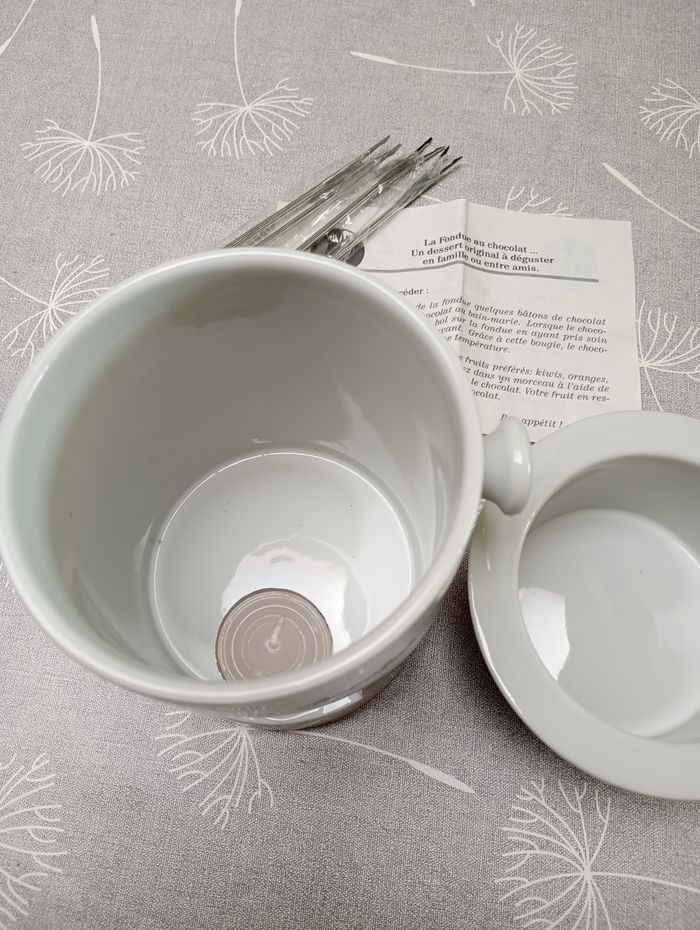 Fondue chocolat bougie - photo numéro 4