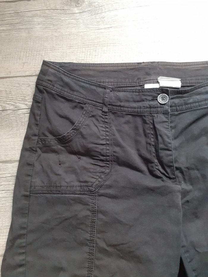 Pantacourt femme noir taille 42 - photo numéro 3