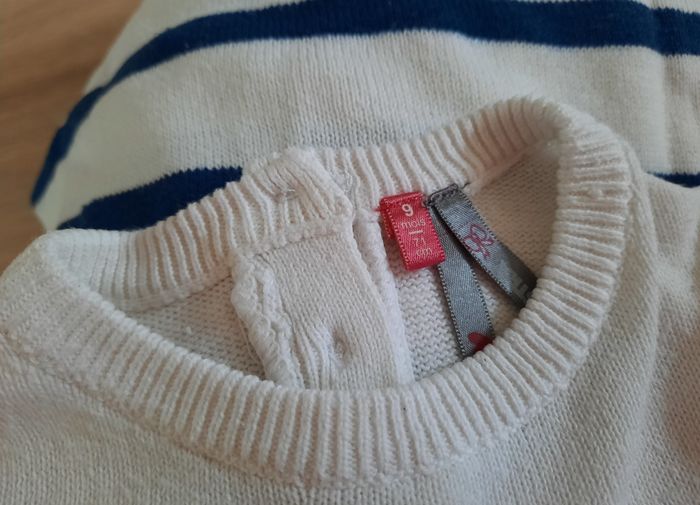 Ensemble robe-pull + T shirt +legging + bandeau Orchestra 9 mois - photo numéro 4