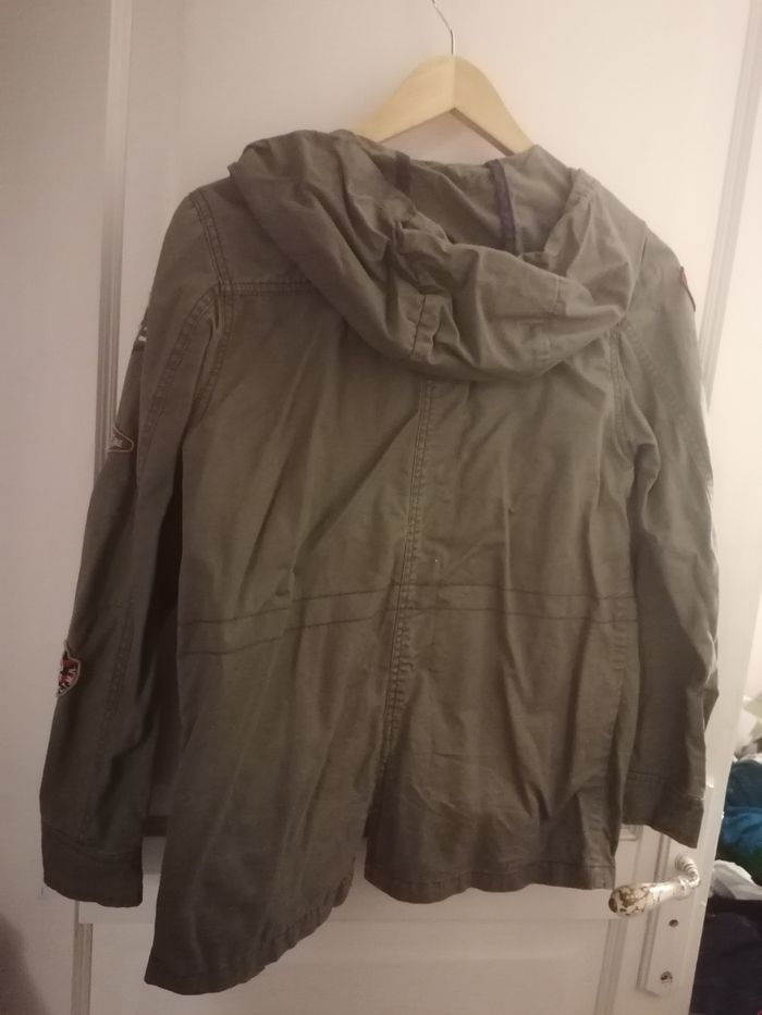 Veste coton légère zippée à capuche garçon 12 ans - photo numéro 10