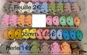 Clips  perle 