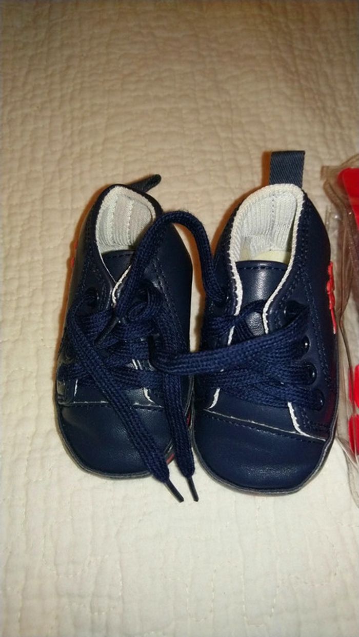 Jolies paires de baskets Kappa en très bon état taille 19 - photo numéro 3