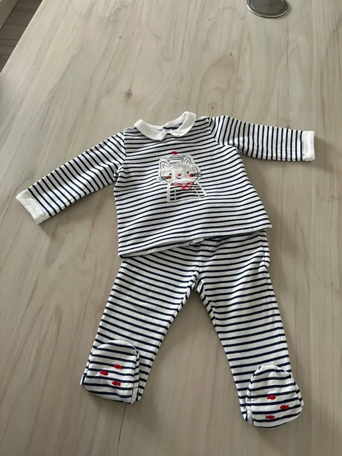 Pyjama 2 pièces Sergent Major 12mois