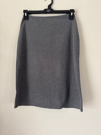 👗 jupe taille haute - grise - femme - taille 46/48- neuf - je ne sais quoi