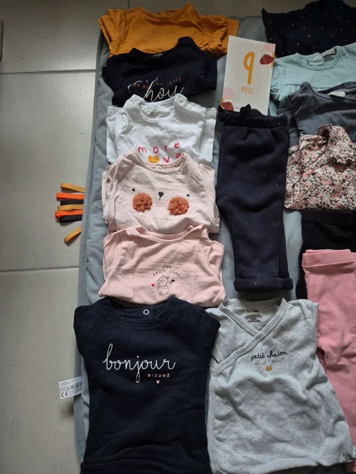 Lot de vêtements 9 mois - photo numéro 2
