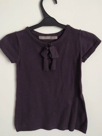 Robe prune 2 ans