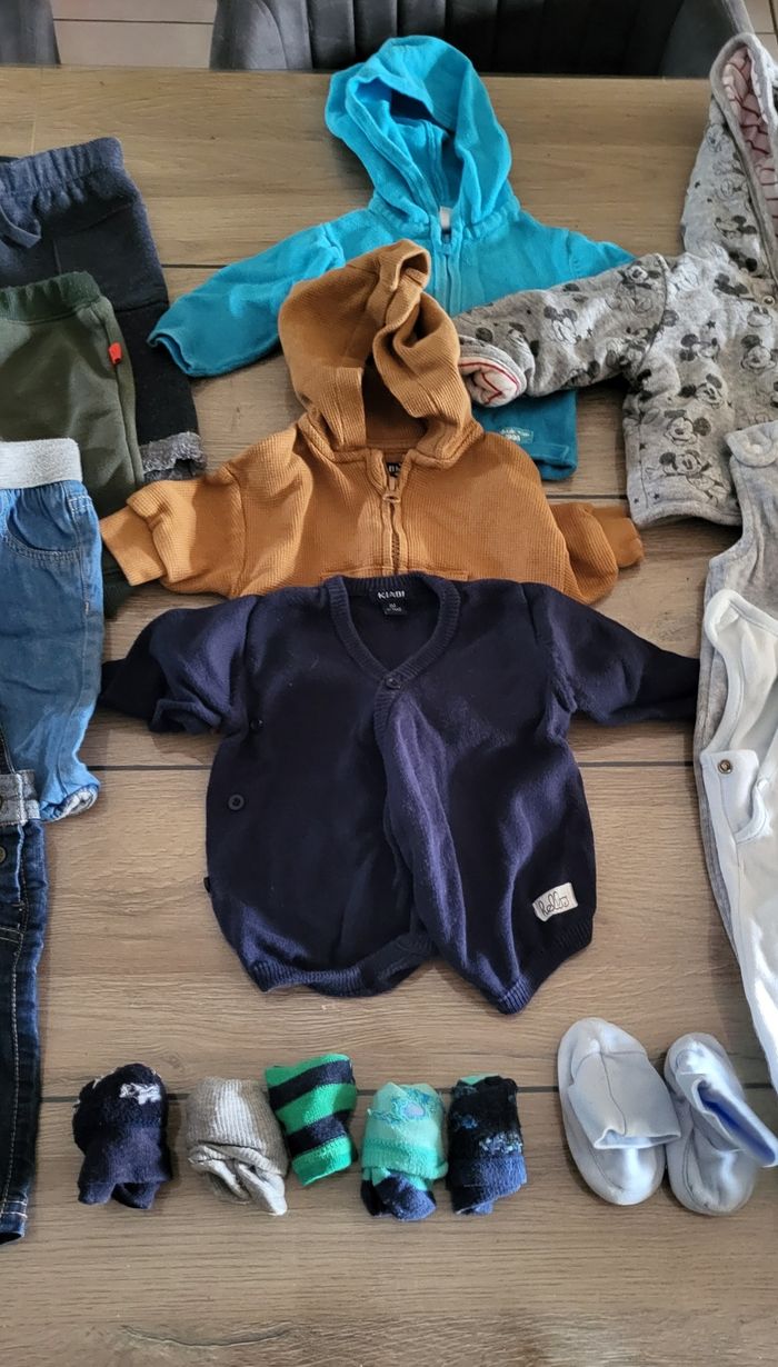 Lot 1 mois garçon hiver - photo numéro 3
