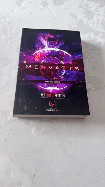 Roman Menvatts : Héritage Maudit de Mathieu Fortin