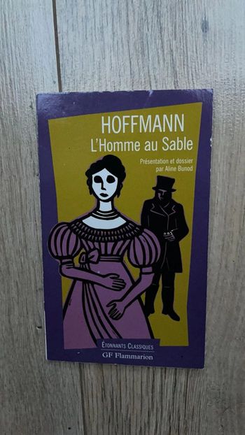 Livre L’homme au sable Hoffmann