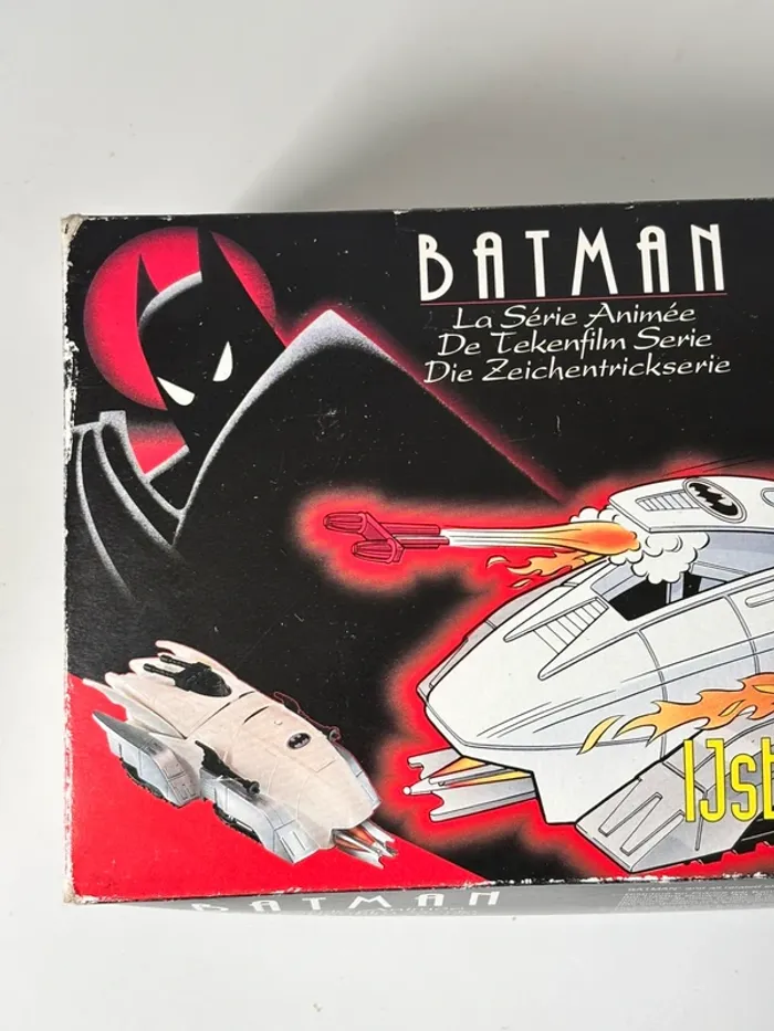 Véhicule voiture Batman figurine vintage complet Kenner la série animée , patrouilleur polaire - photo numéro 3