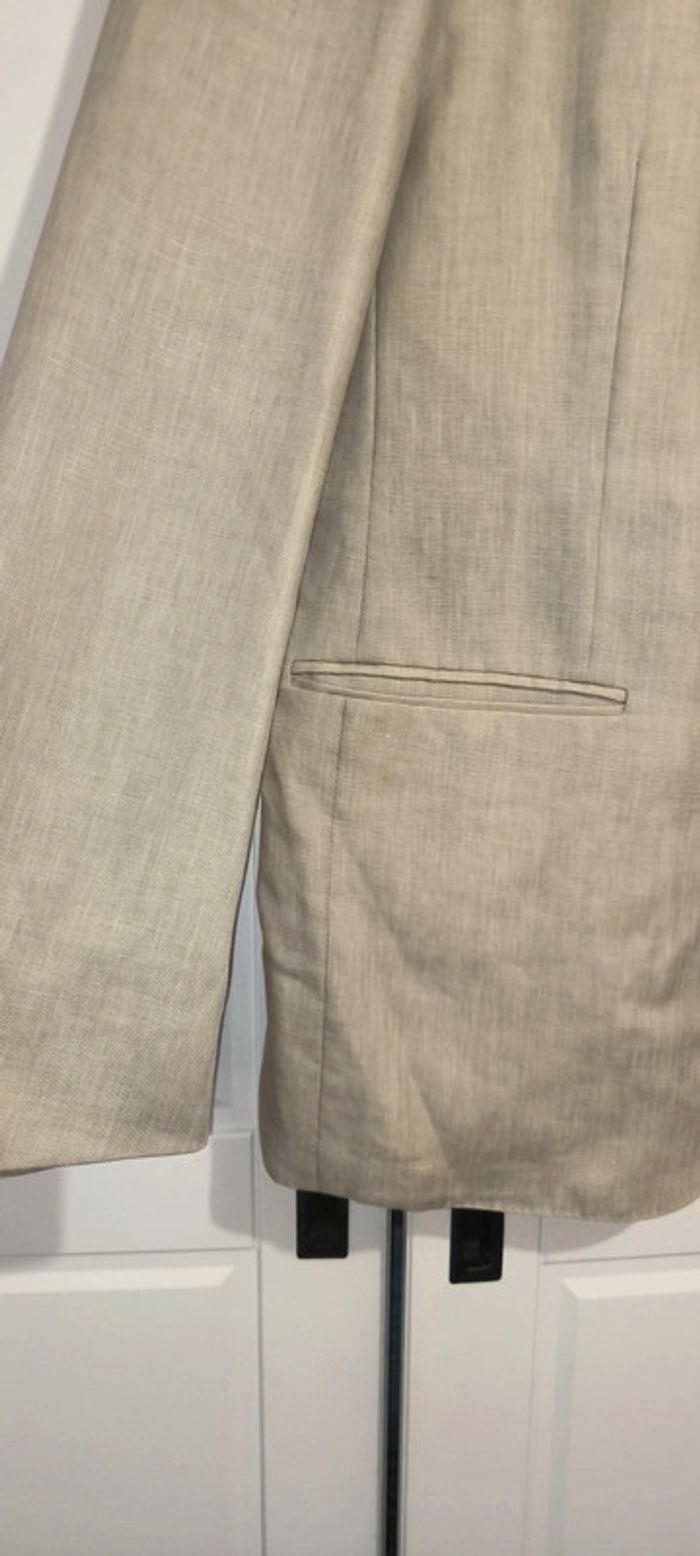 Blazer homme 100% lin polo Ralph Lauren  beige /sable - photo numéro 13