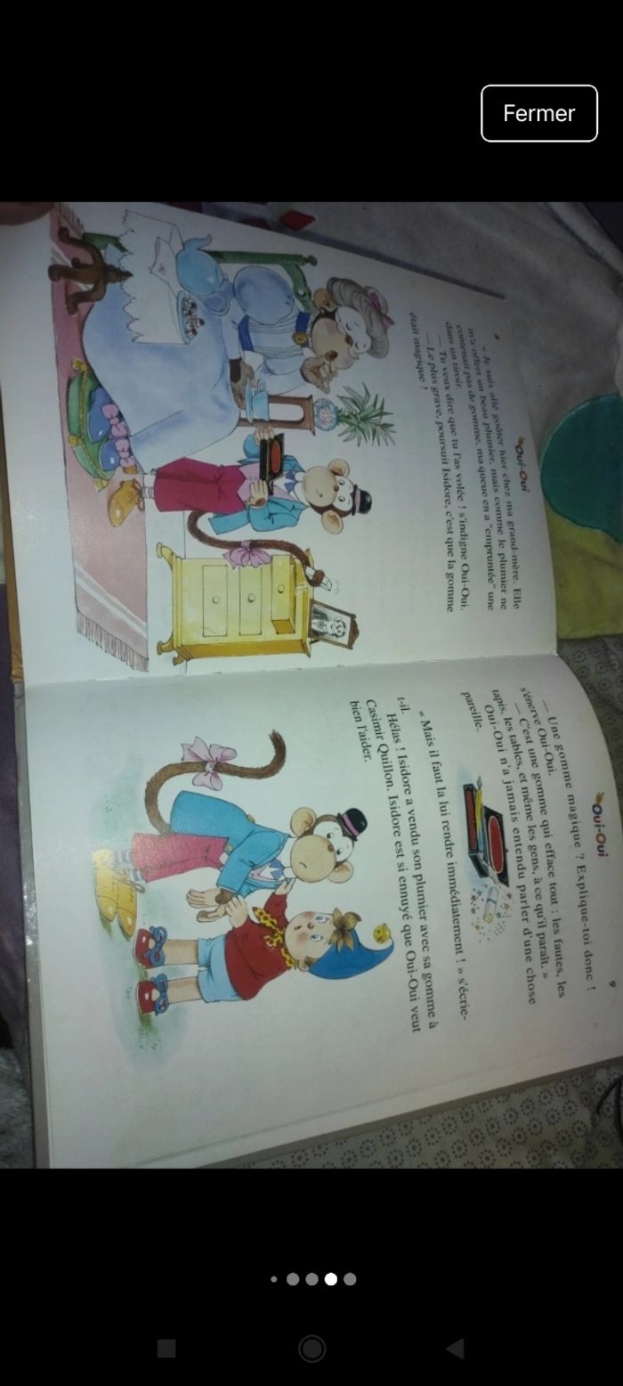 Livre Oui Oui j52 - photo numéro 5