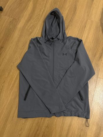 Sweat/Veste Under Armour zippée à capuche – Gris foncé