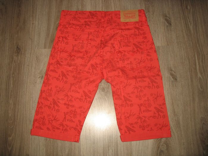 BERMUDA ROUGE A MOTIFS GARÇON "LEVI'S" - 14 ANS - n°07 - photo numéro 2