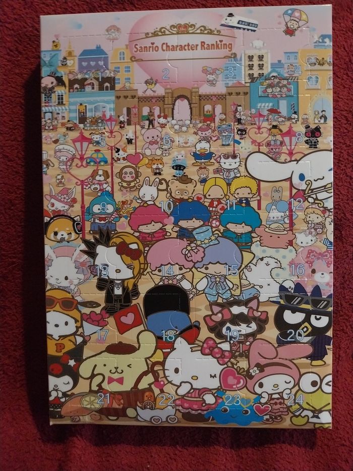 Calendrier de l avent  sanrio